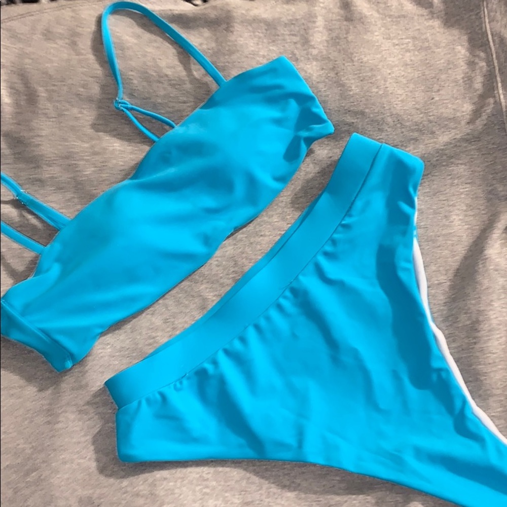 Blue Swimsuit